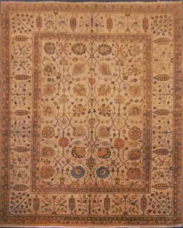 One Of The Kind Afghani Khotan Rug 10'0" x 8'0"